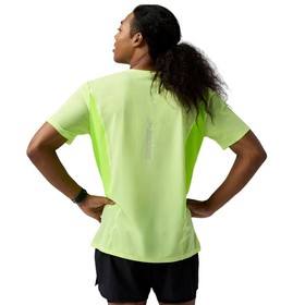 Футболка с коротким рукавом мужская Brooks High Point Sleeve 2.0 Жёлтый