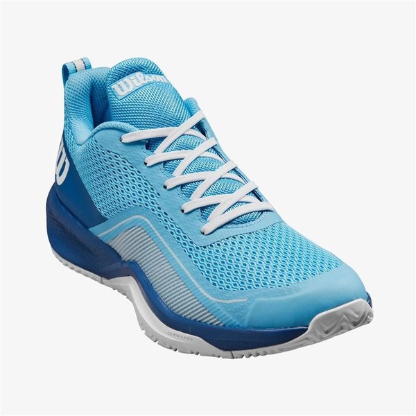 Women's Tennis Shoes Wilson Rush Pro Lite Light Blue