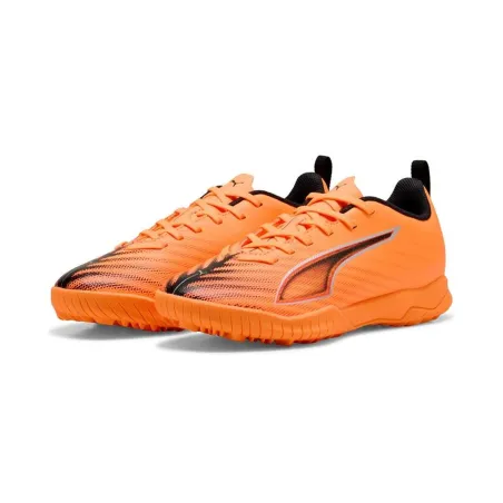 Childrens Football Boots Puma Ultra 6 Play Tt Heat Fire- B