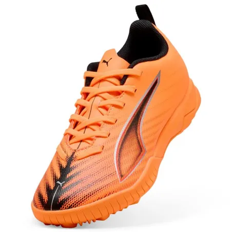 Childrens Football Boots Puma Ultra 6 Play Tt Heat Fire- B