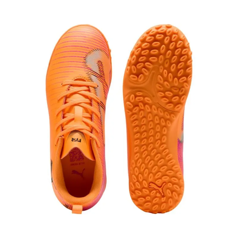 Детские футбольные бутсы Puma Future 8 Play Tt Heat Fire-