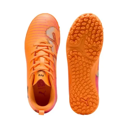Детские футбольные бутсы Puma Future 8 Play Tt Heat Fire-