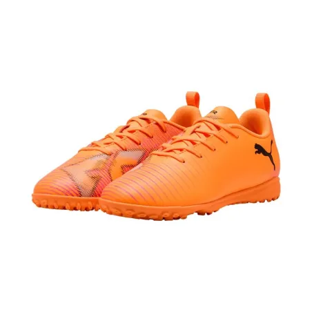 Детские футбольные бутсы Puma Future 8 Play Tt Heat Fire-
