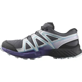 Мужские трейловые кроссовки (бег в горах) Salomon Speedcross Темно-серый