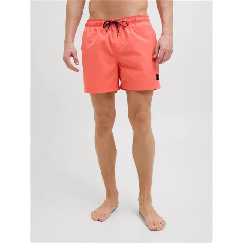 Men’s Bathing Costume Jack & Jones Jpstmaui Jj Solid Hot Orange