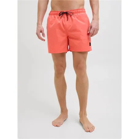 Men’s Bathing Costume Jack & Jones Jpstmaui Jj Solid Hot Orange