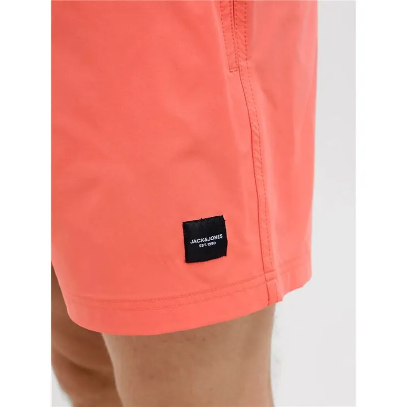 Men’s Bathing Costume Jack & Jones Jpstmaui Jj Solid Hot Orange