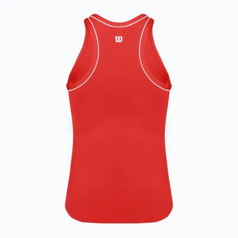 Naiste Vest Wilson Team Tank Punane Padel