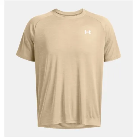 Lühikeste varrukatega T-särk, meeste Under Armour Tech Textured SS Beež