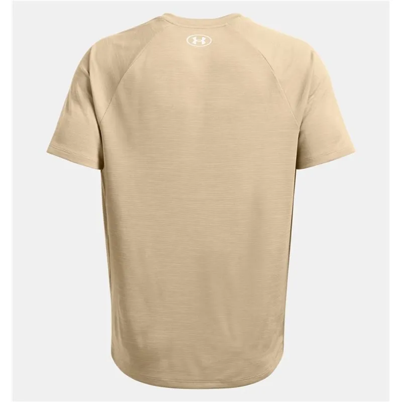 Lühikeste varrukatega T-särk, meeste Under Armour Tech Textured SS Beež