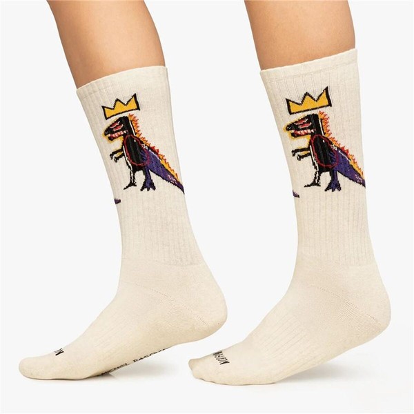 Socks Jimmy Lion Athletic Basquiat Pez Dis Brown