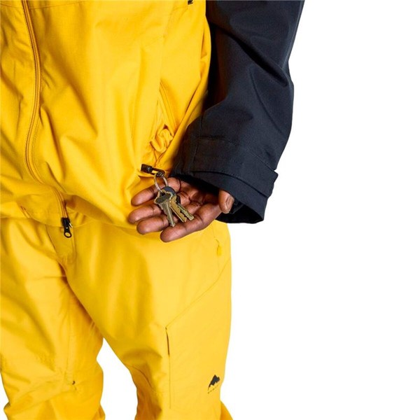 Ski Jacket Burton Lodgepole Yellow Men