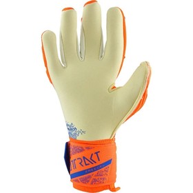 Goalkeeper Gloves Reusch Attrakt Gold X Dark Orange Adults