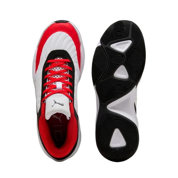 Aikuisten koripallokengät Puma Court Pro 2 Valkoinen Punainen