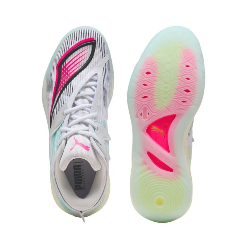Basketball Shoes for Adults Puma All-Pro Nitro™ 2 White