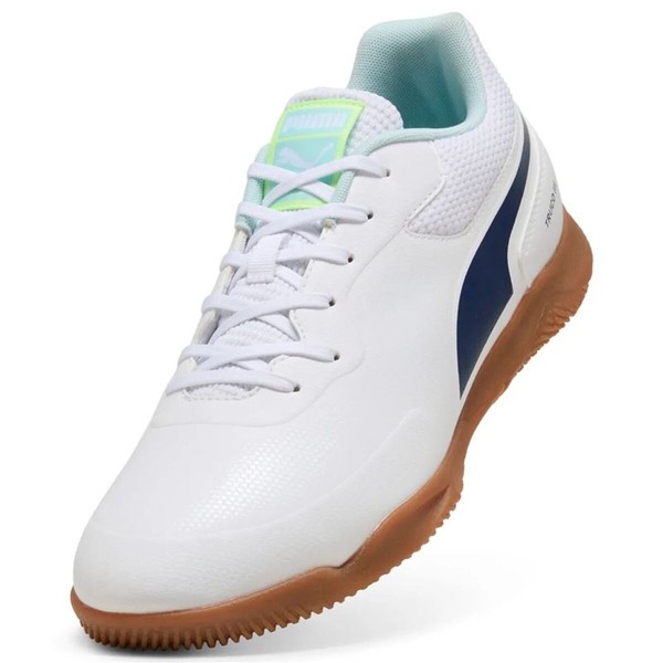 Adult's Indoor Football Shoes Puma Truco III White