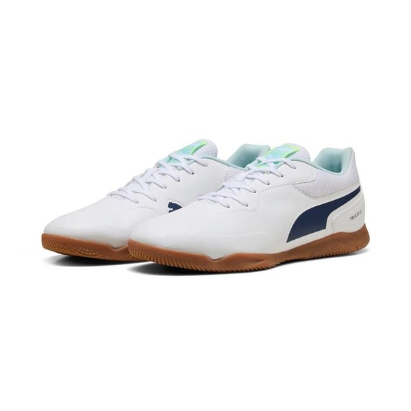 Adult's Indoor Football Shoes Puma Truco III White
