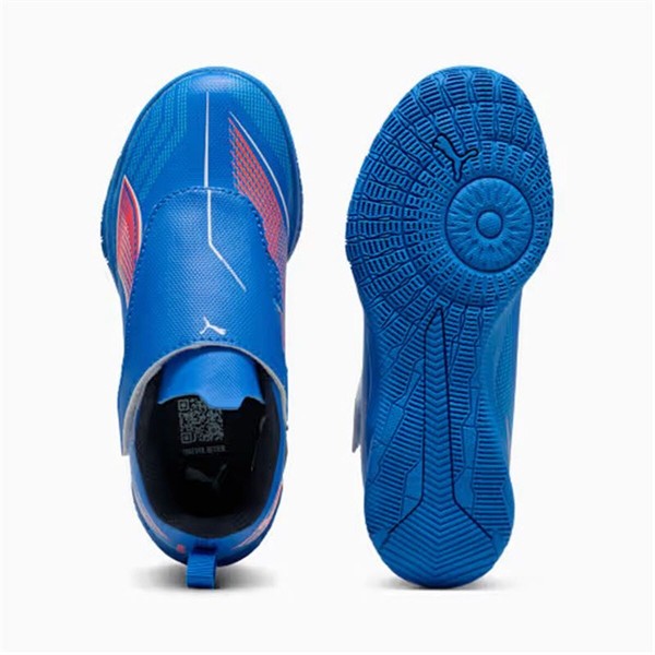 Children's Indoor Football Shoes Puma Ultra 6 Play V It Blue