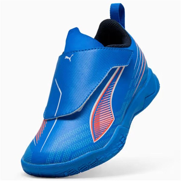 Children's Indoor Football Shoes Puma Ultra 6 Play V It Blue