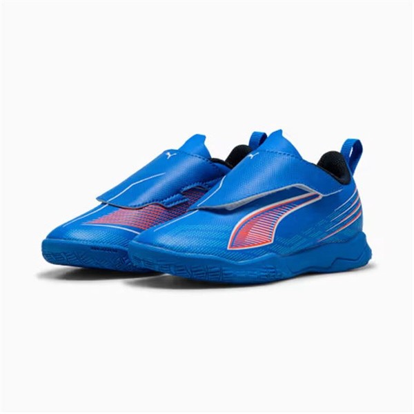 Children's Indoor Football Shoes Puma Ultra 6 Play V It Blue