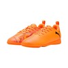 Adult's Indoor Football Shoes Puma Future 8 Play It Heat Orange