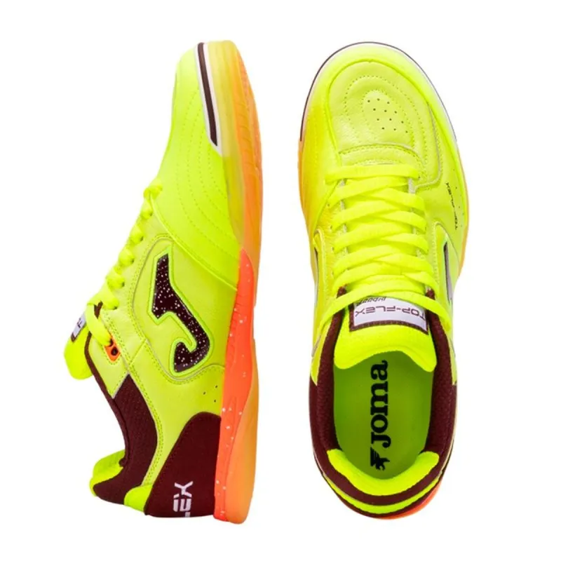 Adult's Indoor Football Shoes Joma Sport Top Flex 2509 Yellow