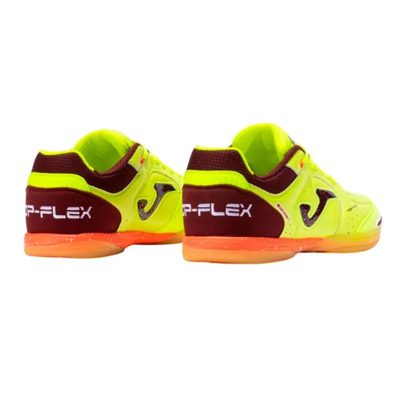 Adult's Indoor Football Shoes Joma Sport Top Flex 2509 Yellow