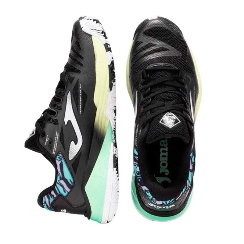 Pieaugušo Tenisa Bikses Joma Sport Spin 2501 Melns