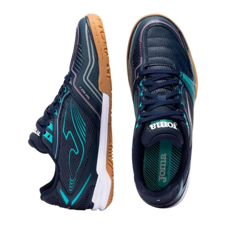 Adult's Indoor Football Shoes Joma Sport Dribling 2503 Dark blue