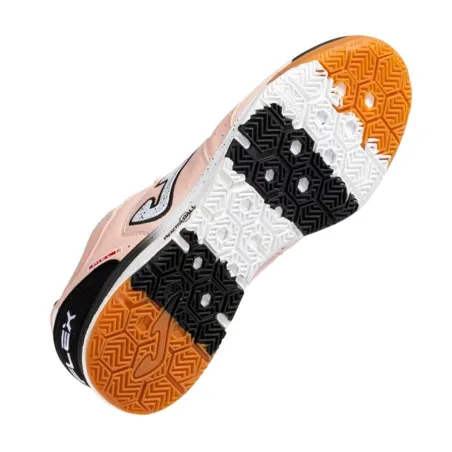 Adult's Indoor Football Shoes Joma Sport Top Flex Rebound 2529 Salmon