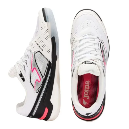 Adult's Indoor Football Shoes Joma Sport Gambeta 2502 White