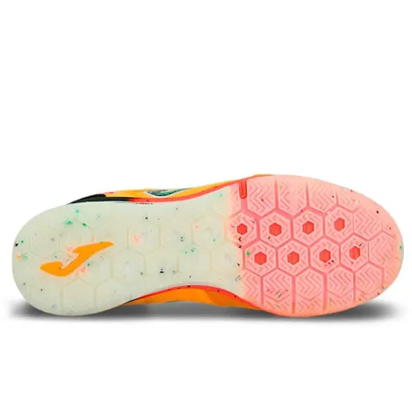 Adult's Indoor Football Shoes Joma Sport Top Flex Rebound 2528 Orange