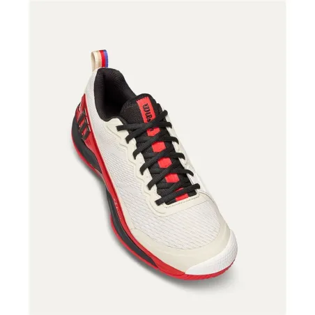 Miesten tenniskengät Wilson Rush Pro 4.5 Valkoinen