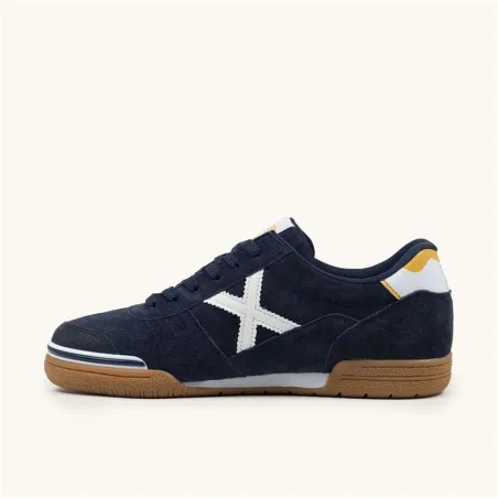 Adult's Indoor Football Shoes Munich Gresca 323 Dark blue