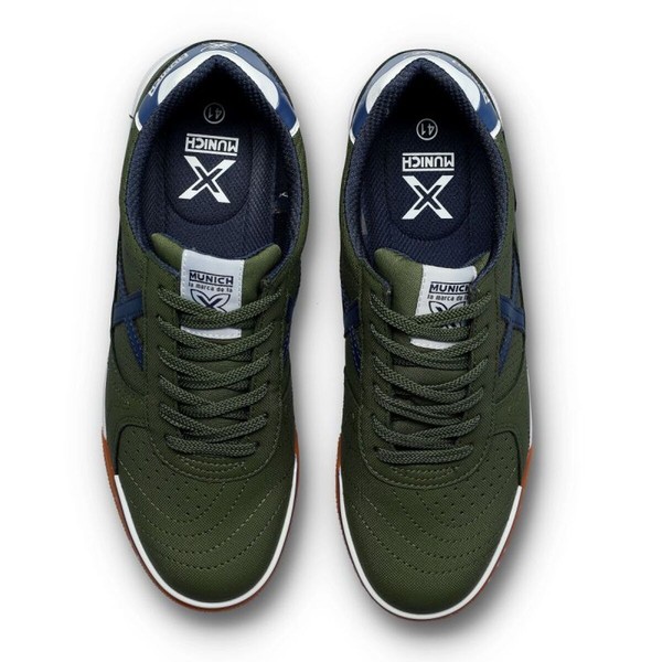 Adult's Indoor Football Shoes Munich G-3 445 Olive