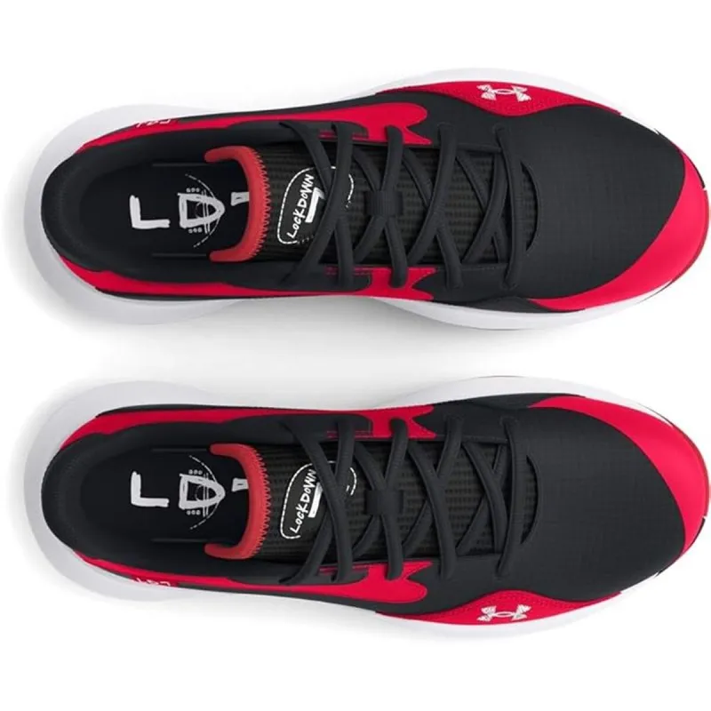 Aikuisten koripallokengät Under Armour Lockdown 7 Punainen