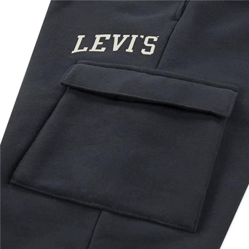 Vaikiški šortai sportui Levi's Jogger Juoda
