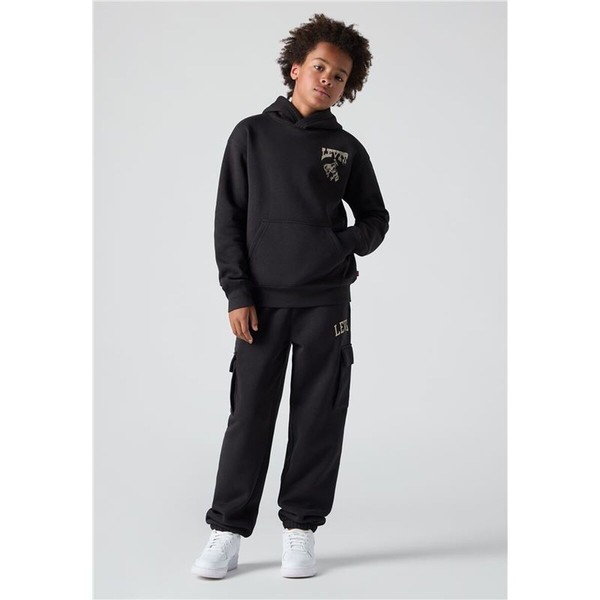 Vaikiški šortai sportui Levi's Jogger Juoda