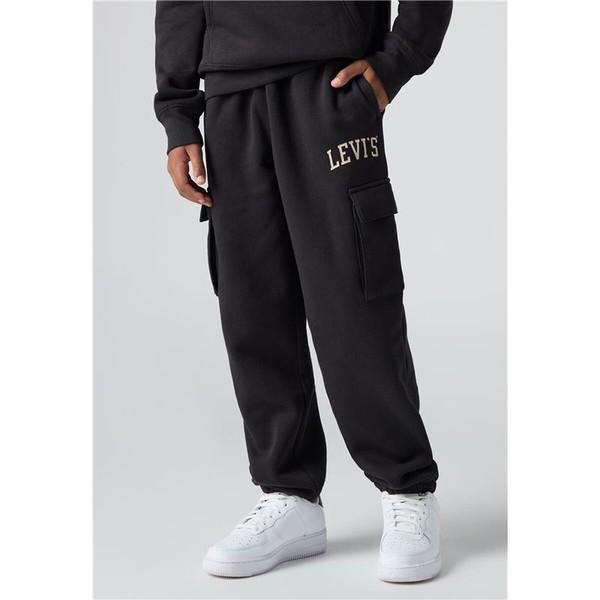 Vaikiški šortai sportui Levi's Jogger Juoda