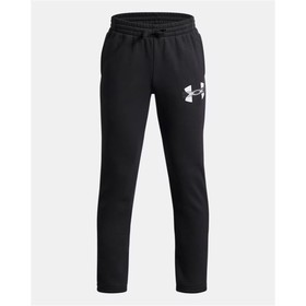 Vaikiški šortai sportui Under Armour Rival Flc Cblck Grphc Jgr Juoda