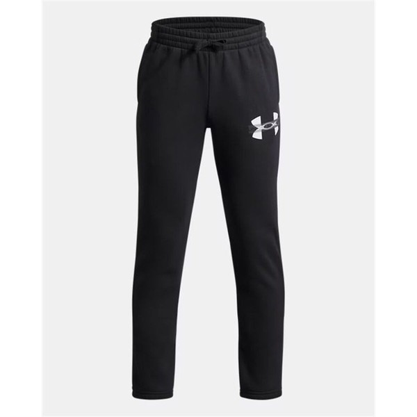 Bērnu Šorti Sportam Under Armour Rival Flc Cblck Grphc Jgr Melns