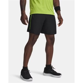 Vyriški sportiniai šortai Under Armour Tech Woven Juoda