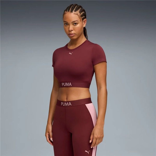Women’s Short Sleeve T-Shirt Puma W Strong Fitness