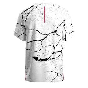 Men’s Short Sleeve T-Shirt Joma Sport R-Night Pro White Black