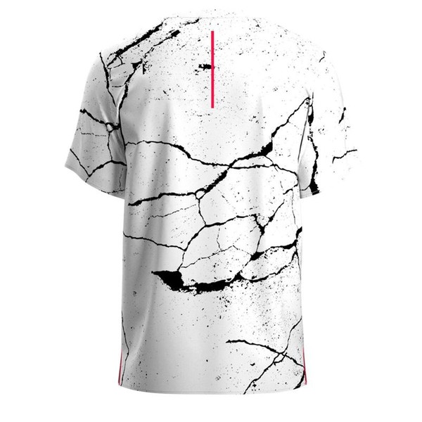 Men’s Short Sleeve T-Shirt Joma Sport R-Night Pro White Black