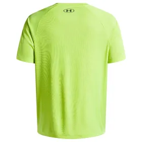 Lühikeste varrukatega T-särk, meeste Under Armour Tech Textured Laimiroheline