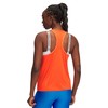 Moteriški marškinėliai be rankovių Under Armour Tech Knockout Oranžinė Fitness