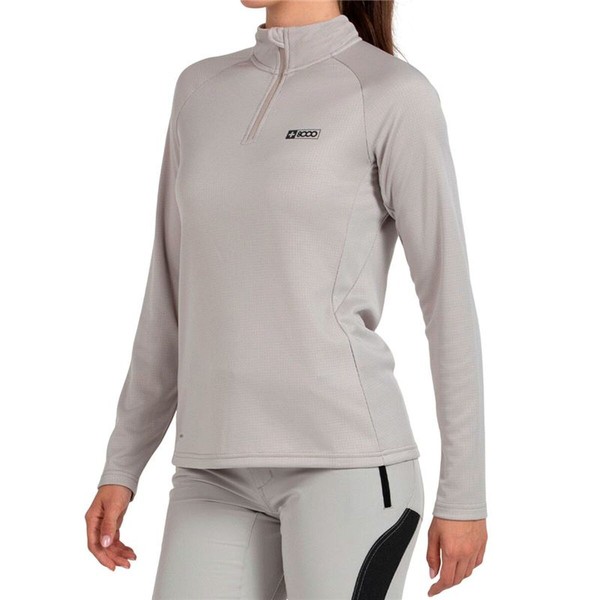 Women's long sleeve T-shirt +8000 Lua Ivory