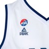Basketbola T-krekls Peak Srbija 22 Balts