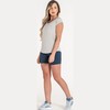 Women’s Short Sleeve T-Shirt Ditchil Light grey Fitness